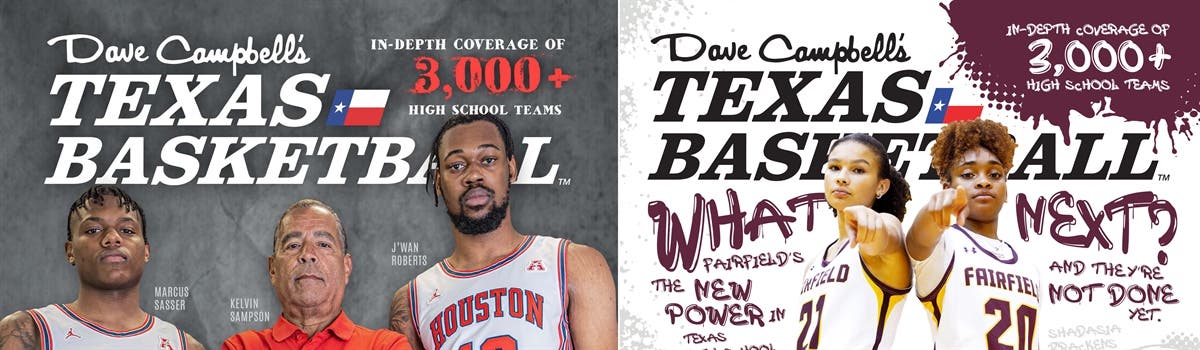 REVEALED: 2022 Dave Campbell's Texas Basketball Covers