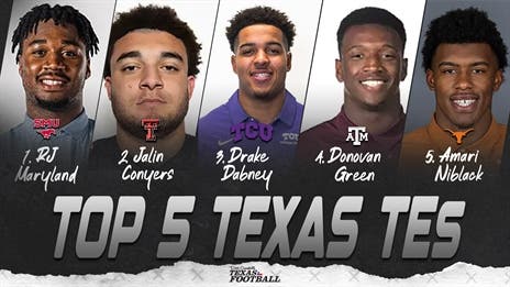The Texas 10: Ranking the Best College Football TEs in Texas for 2024