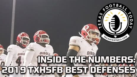 TXHSFB Inside the Numbers: 2019 best defenses