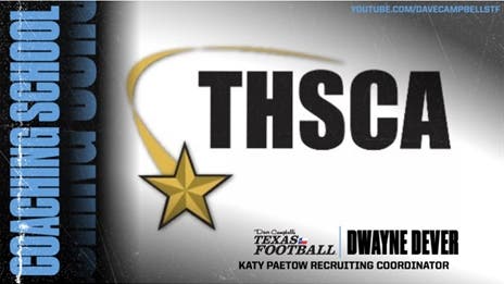 2022 THSCA Interview: Katy Paetow Recruiting Coordinator Dwayne Dever