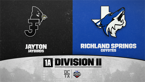 1A DII State Championship Preview: Jayton (14-0) vs. Richland Springs (12-1)