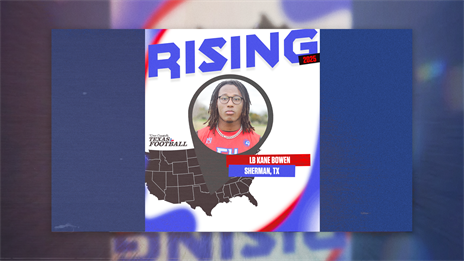 RISING: Sherman 2025 LB Kane Bowen Talks Early Opportunities