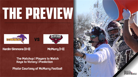 Hardin-Simmons (0-0) at McMurry (1-0): The Matchup, Players to Watch, Keys to Victory, Prediction