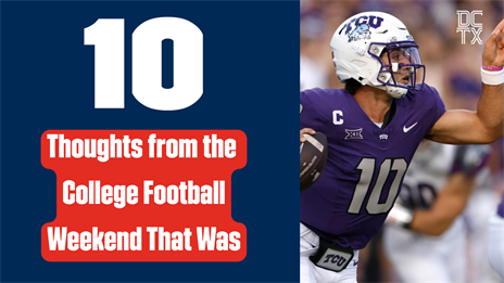 10 Thoughts from Week 4 of the College Football Season