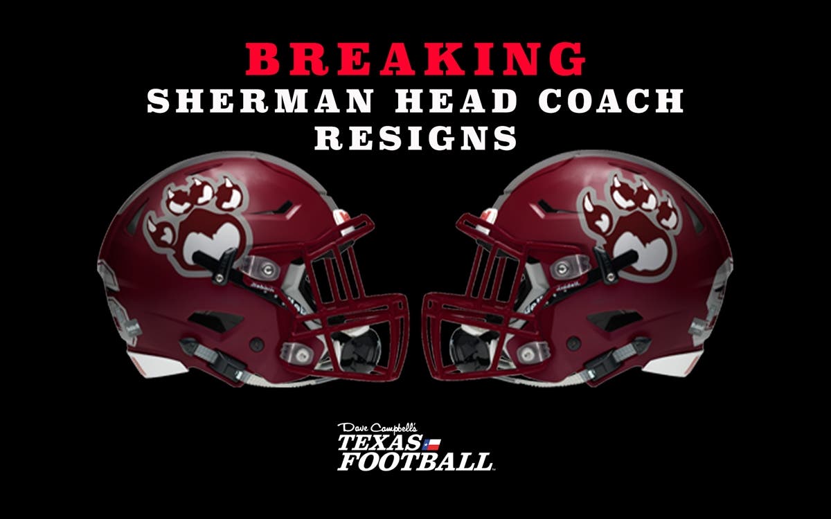 Sherman head coach resigns