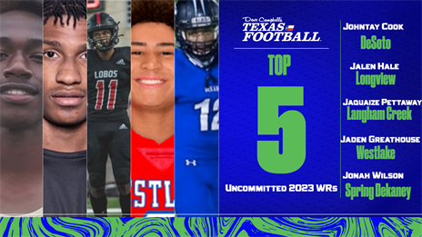 Class of 2023: Top 5 Uncommitted WR Prospects in Texas