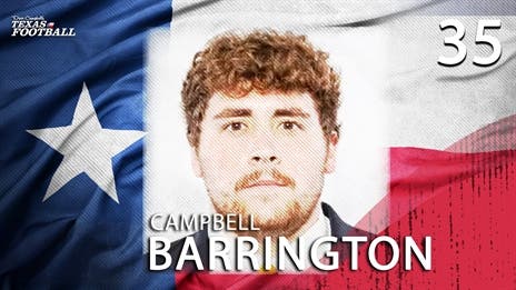 Lone Star 50: Campbell Barrington anchors a 'Pissed Off' offensive line