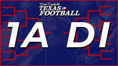 2024 TXHSFB Playoff Bracket: 1A Division I