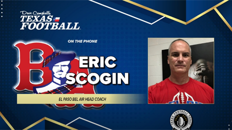 DCTF Interview: El Paso Bel Air head coach Eric Scogin