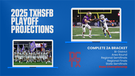2025 TXHSFB Playoff Projections: Complete 2A Brackets