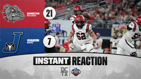 2A DI INSTANT REACTION: Hamilton 21, Joaquin 7