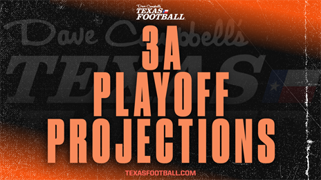 2022 TXHSFB Playoff Projections: 3A (Week 11)
