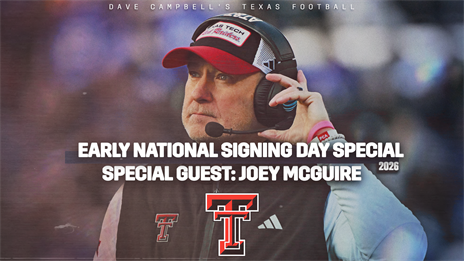 Joey McGuire Talks Elite Texas Tech 2026 Recruiting Class