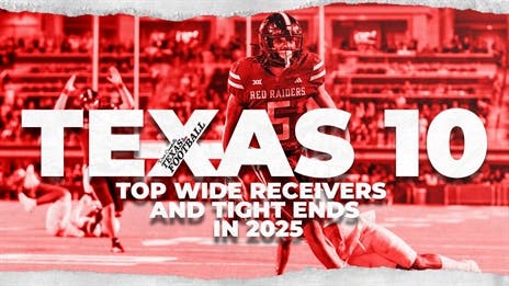 TEXAS 10: Ranking the State's Best WRs/TEs in 2025