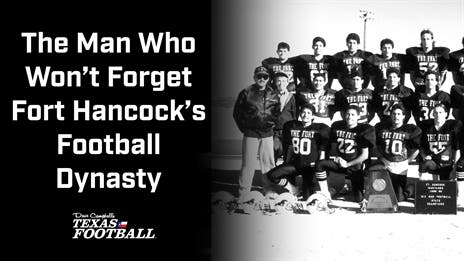 The Man Who Won’t Forget Fort Hancock’s Football Dynasty