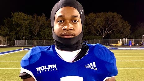 Powerful 2022 RB Emeka Megwa Leads Nolan Catholic in Rivalry Victory
