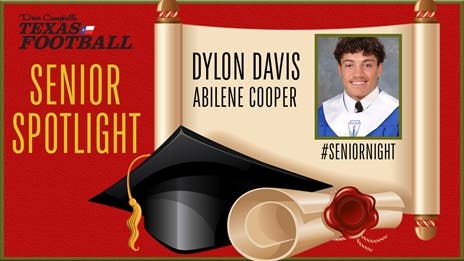 Senior Night: Abilene Cooper's Dylon Davis!