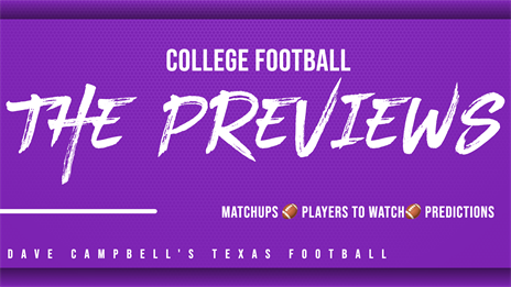 DCTF College Football Previews: Top 15 matchup; UTPB in for a fight