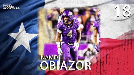 Lone Star 50: TCU linebacker Namdi Obiazor at home in new Horned Frogs defense