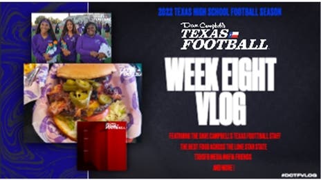 2022 Dave Campbell's Texas Football TXHSFB Vlog: Week 8