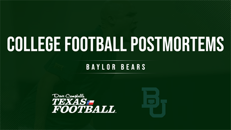 2020 College Football Postmortems: Baylor Bears