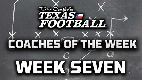 Week 7 TXHSFB Coaches of the Week!