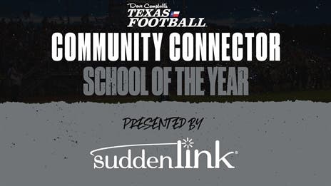Montgomery Bears Named Community Connection School of the Year Award Recipient By Dave Campbell's Texas Football and Suddenlink