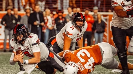 Texas clinches Big 12 title berth by running through Texas Tech in final conference meeting