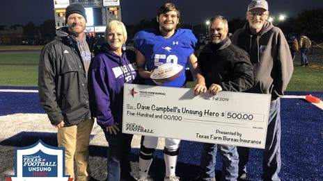 Unsung Hero: Weatherford's Blake Maxwell