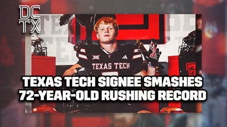 Texas Tech Signee Kaegan Ash Smashes 72-Year-Old Rushing Record