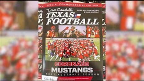 Suddenlink Commemorative Edition of Dave Campbell's Texas Football Magazine: Lubbock Coronado
