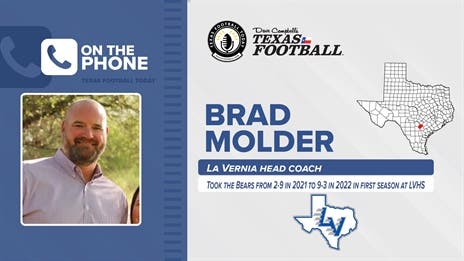 TexasFootball.com Interview: La Vernia Head Coach Brad Molder
