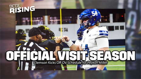 Official Visit Season | Clemson Kicks Off OV Schedule for Peyton Miller
