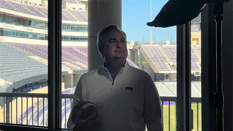 Behind the Scenes: Dave Campbell's Texas Football Cover Shoot with TCU Head Coach Sonny Dykes