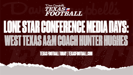 LSC Media Days: West Texas A&M coach Hunter Hughes