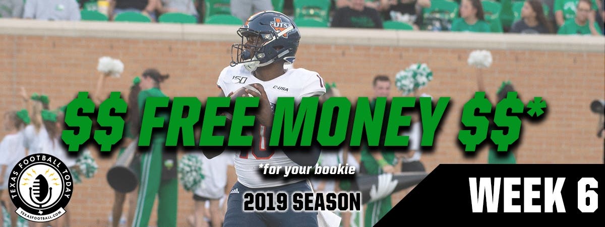 Tepper's college football picks against the spread for Week 6