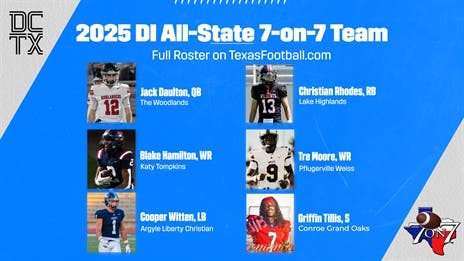 'TXHSFB's Travis Hunter', TCU Commit Highlight DI All-State 7-on-7 Team