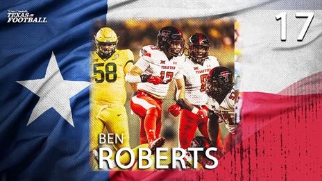 Lone Star 50: How Ben Roberts went from high school safety to All-Big 12 linebacker