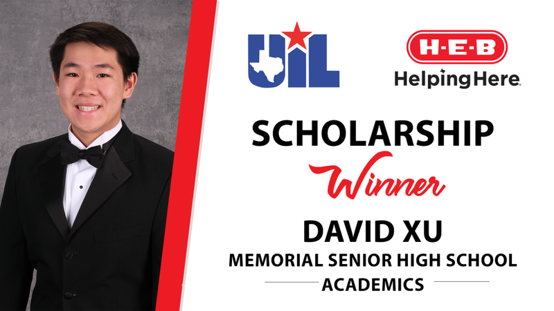 David Xu Heb Scholarship Winner