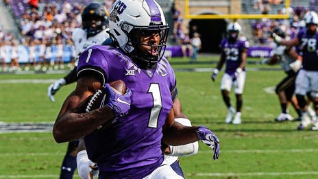 TCU wide receiver Quentin Johnston shuns spotlight in favor of team success