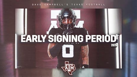 Early Signing Period: Inside Look at Texas A&M's 2026 Class