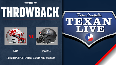 WATCH: Katy vs Manvel High School Football Playoff Game Dec. 5, 2014 NRG stadium
