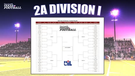 2023 TXHSFB Playoff Bracket: 2A Division I