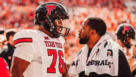 James Blanchard spurns Notre Dame to stay at Texas Tech