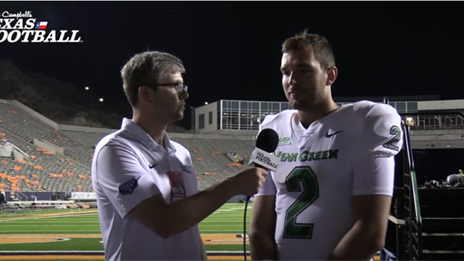 Postgame Interview: North Texas QB Austin Aune