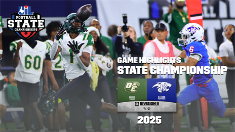 6A DII State Championship Highlights: DeSoto Races by C.E. King for State Championship