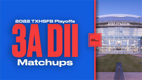 2022 Texas High School Football Playoff Matchups: 3A Division II
