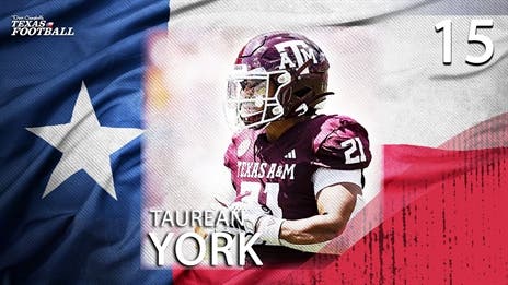 Lone Star 50: LB Taurean York preparing to captain Texas A&M's new identity