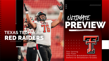 2022 Ultimate Texas Tech Red Raiders Preview: The Ceiling, The Floor, Position Grades, MVPs and More!