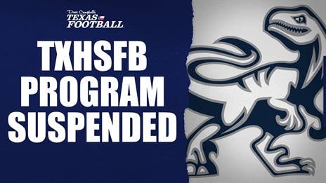 Texas high school suspends varsity football program